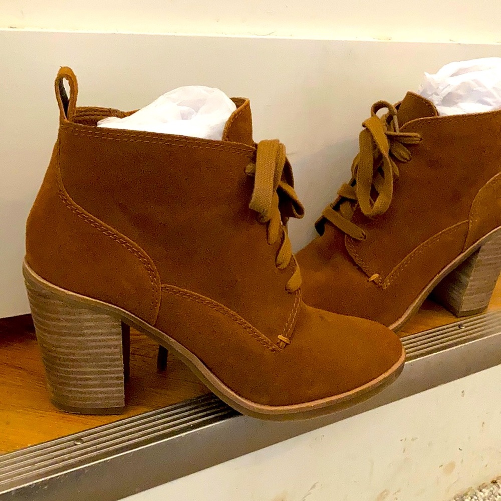 Suede lace up booties Dolce Vita